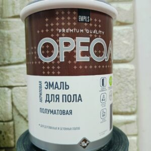 Акриловая эмаль для пола Ореол 09, кг